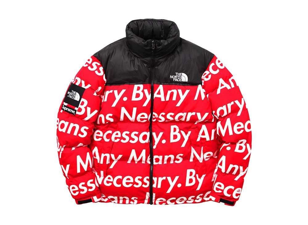 Supreme × The North Face Supreme The North Face FW15 "By Any Means Necessary" Nuptse Size US XL / EU 56 / 4 - 9 Thumbnail