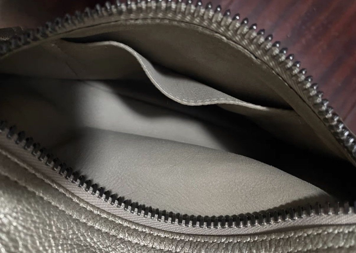 Rick Owens Rick Owens Mainline Champagne Leather Small Backpack Size ONE SIZE - 4 Thumbnail