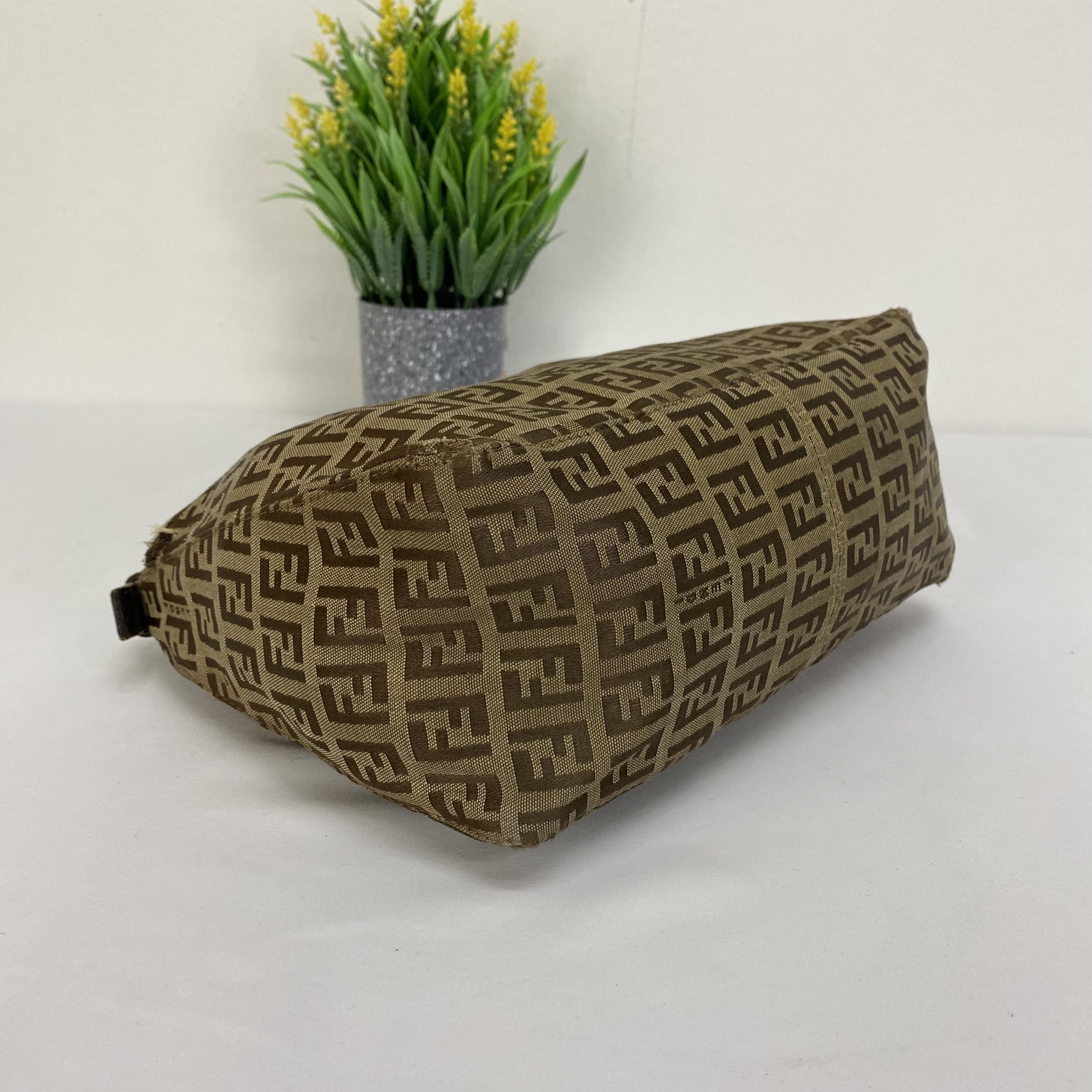 Fendi Vintage Fendi Zucca Mini Bag Hand Carry Size ONE SIZE - 5 Thumbnail