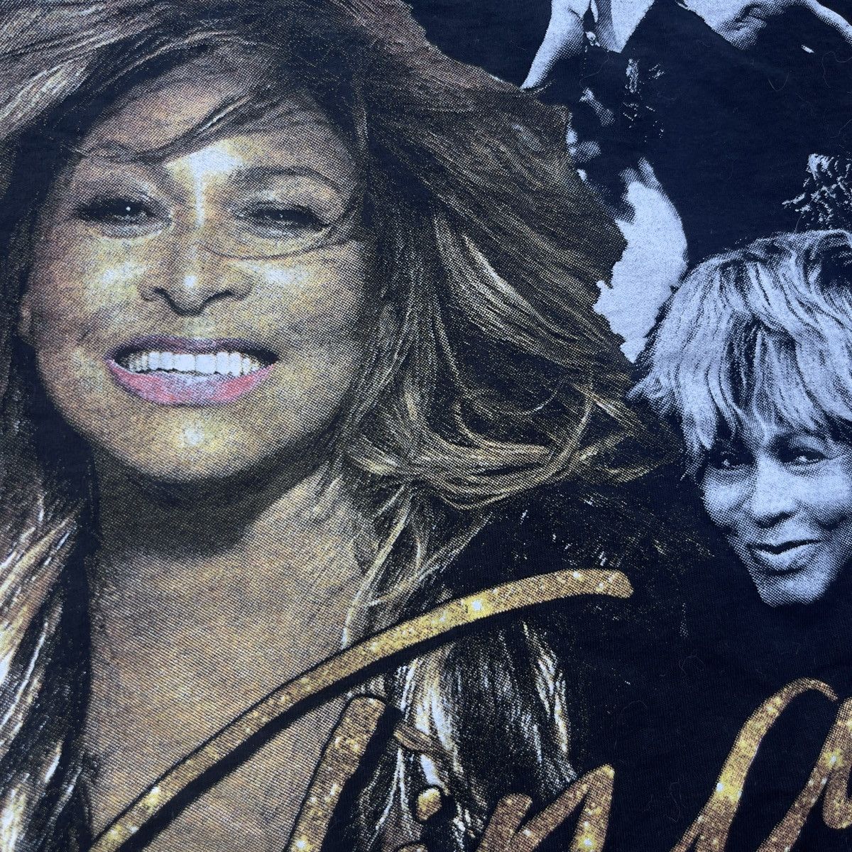 Vintage TINA TURNER Memorial Shirt Size US M / EU 48-50 / 2 - 3 Thumbnail