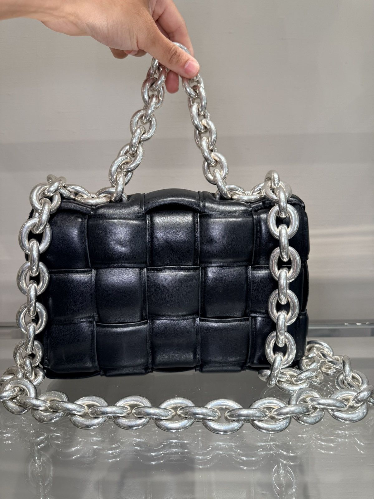 Bottega Veneta Bottega Veneta Chain Cassette Bag (intrecciato) Size ONE SIZE - 4 Thumbnail