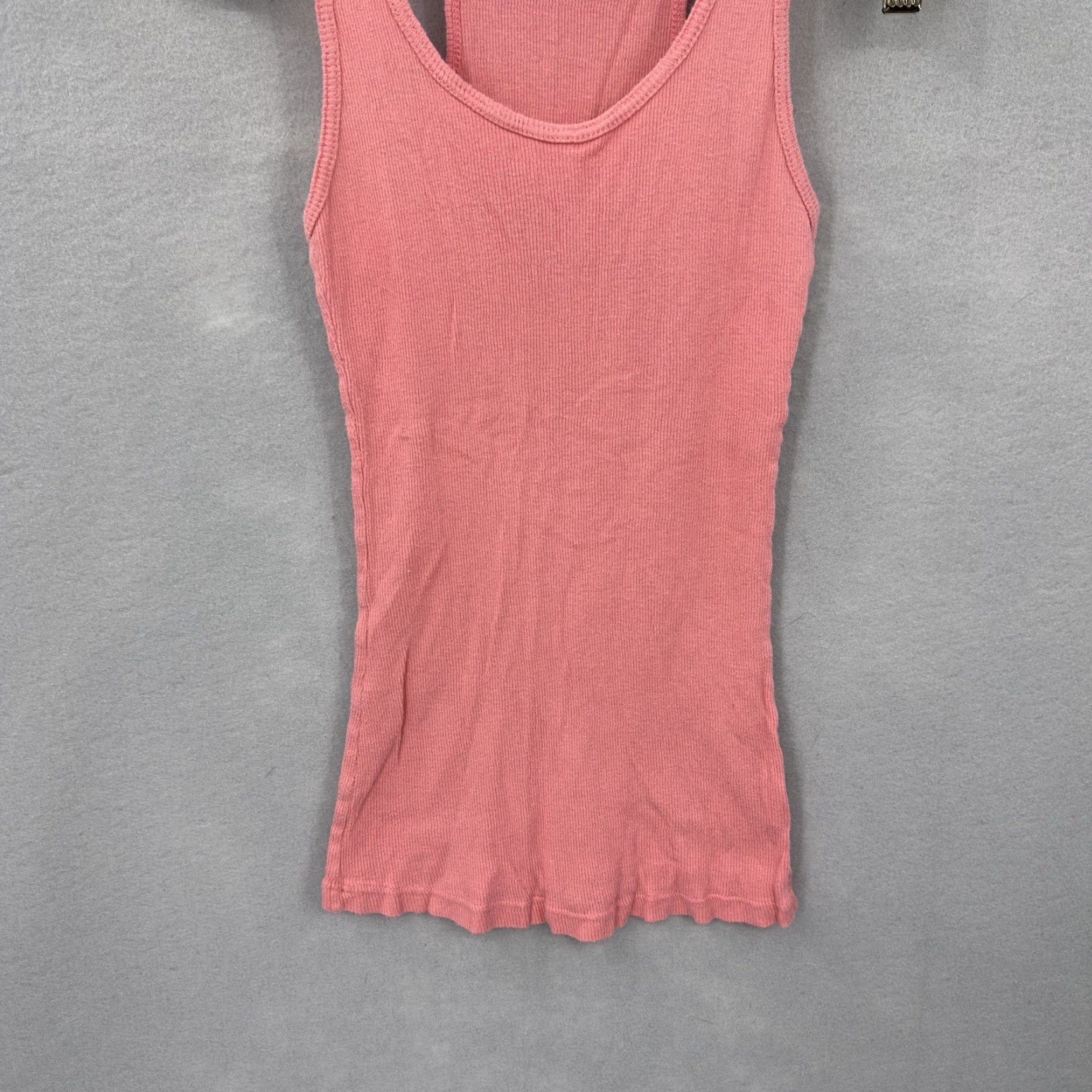 Vintage Vintage T Party Womens Tank Top S Pink Cotton Sleeveless Scoop Neck Casual Size S / US 4 / IT 40 - 2 Thumbnail