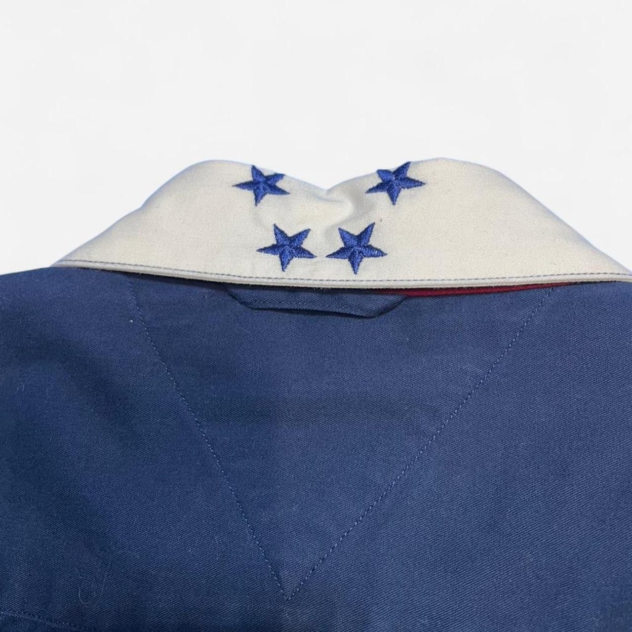 Tommy Hilfiger Tommy Hilfiger star embroidered Shirt americana collar Size US L / EU 52-54 / 3 - 3 Thumbnail