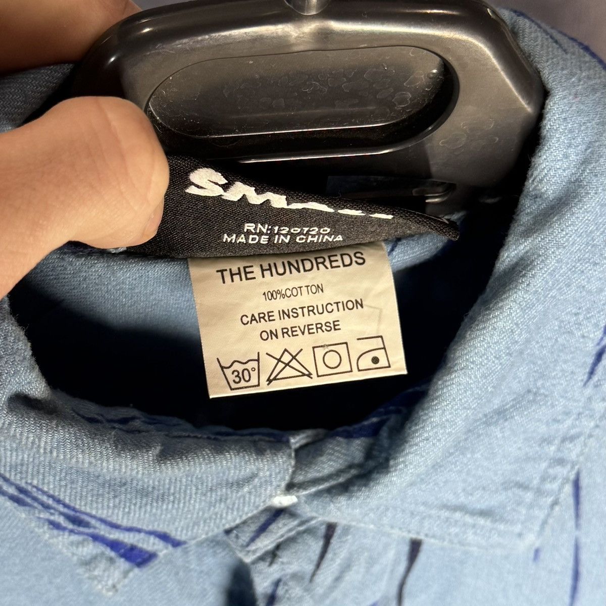 The Hundreds The Hundreds Jags Pattern Flannel Button Up Shirt S Y2K Size US S / EU 44-46 / 1 - 6 Thumbnail