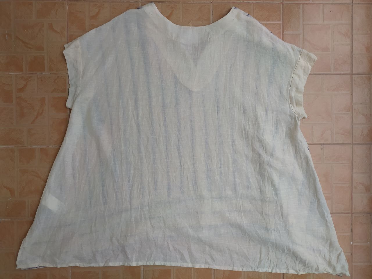 Pas de Calais PAS DE CALAIS STRIPED LINEN BLEND BLOUSE SHIRT SIZE 36 Size M / US 6-8 / IT 42-44 - 4 Thumbnail