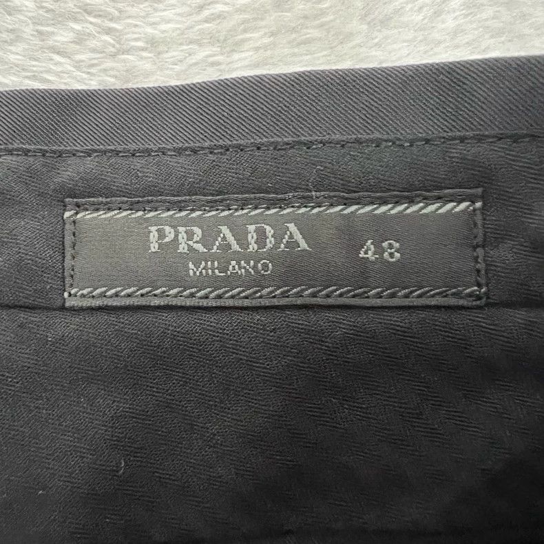 Prada Prada Black trousers 2502-Nextarrow Size 48R - 3 Thumbnail