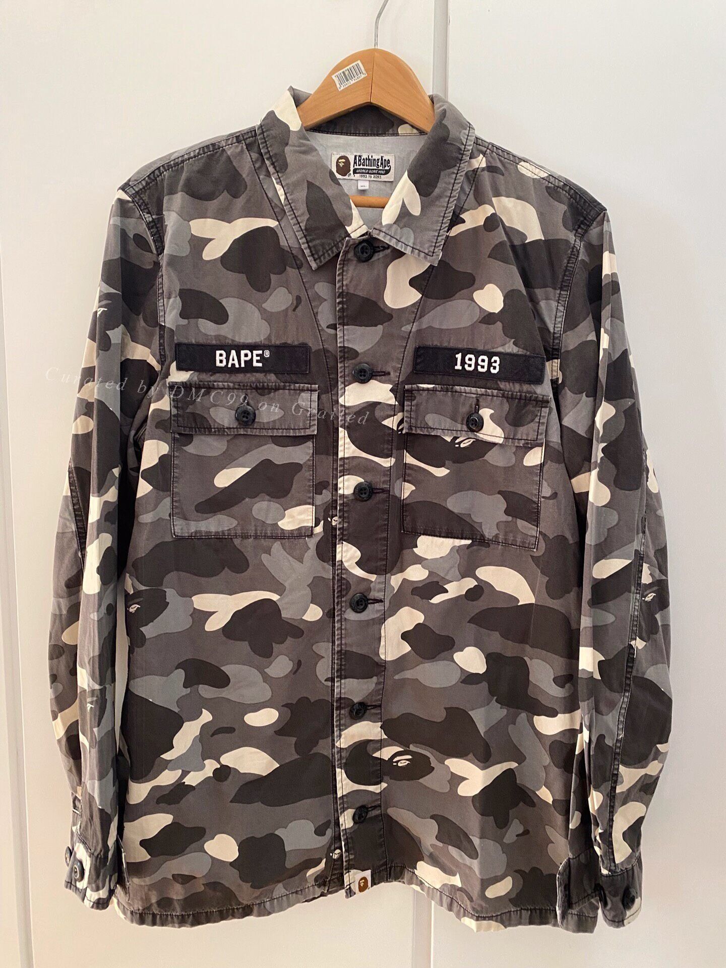 Bape BAPE Vintage Camo Work Jacket XL Size US XL / EU 56 / 4 - 1 Thumbnail