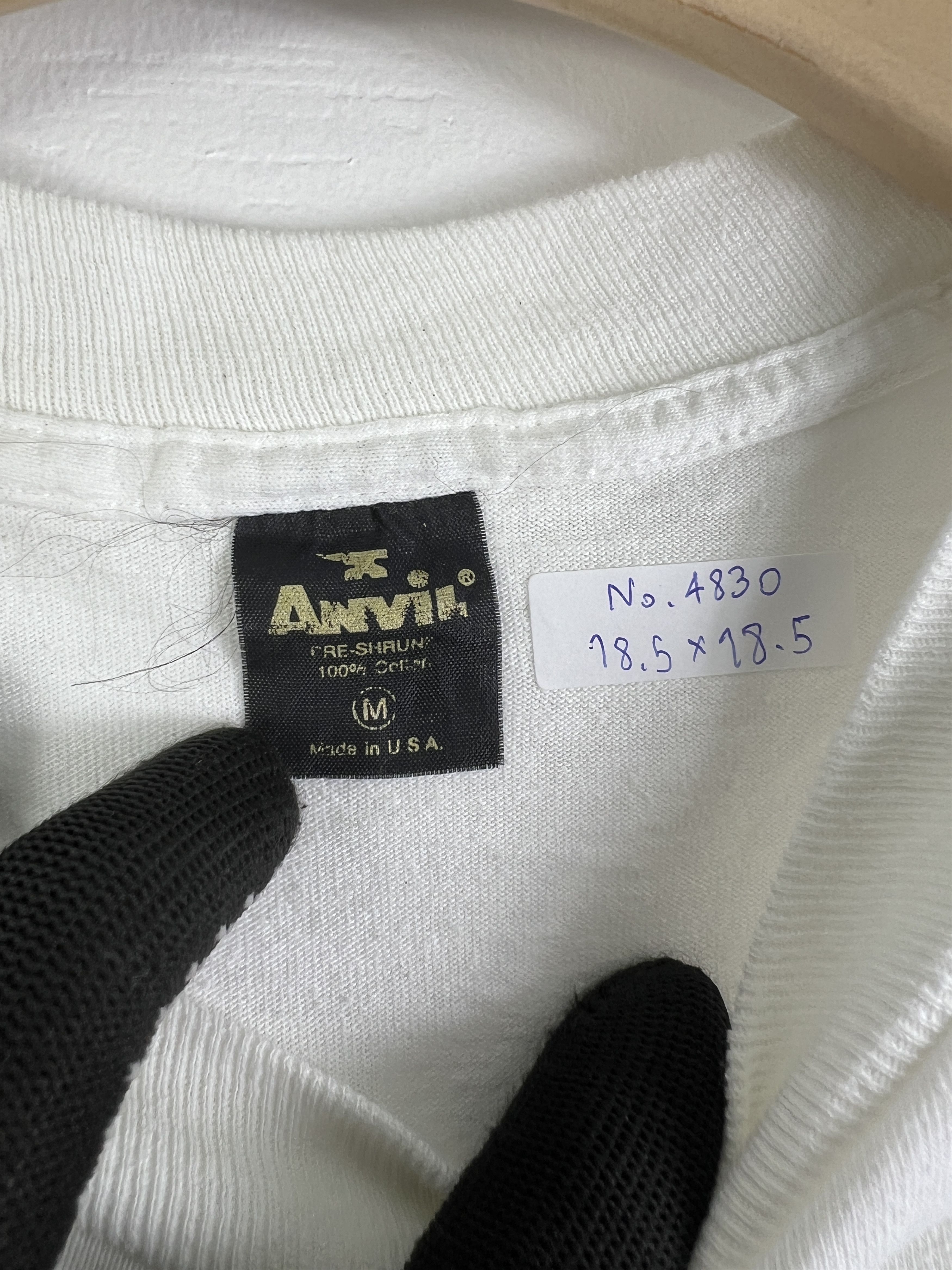 Vintage No.4830 Vintage 80s J.L. Jackson For Pres Crop Top Tee (M) Size US M / EU 48-50 / 2 - 3 Thumbnail