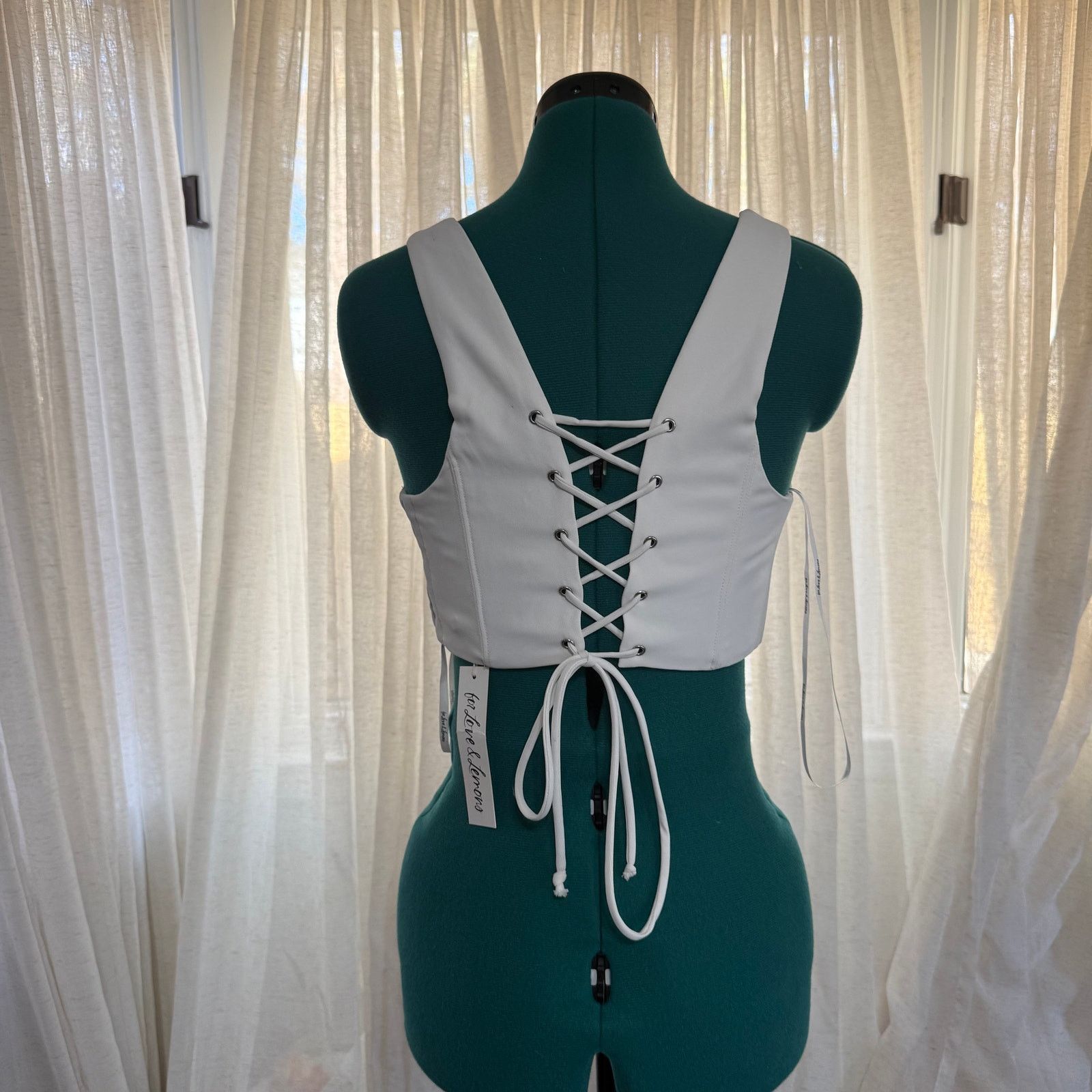 For Love & Lemons For Love & Lemons Structured Corset Top | Sz M, NWT Size M / US 6-8 / IT 42-44 - 5 Thumbnail