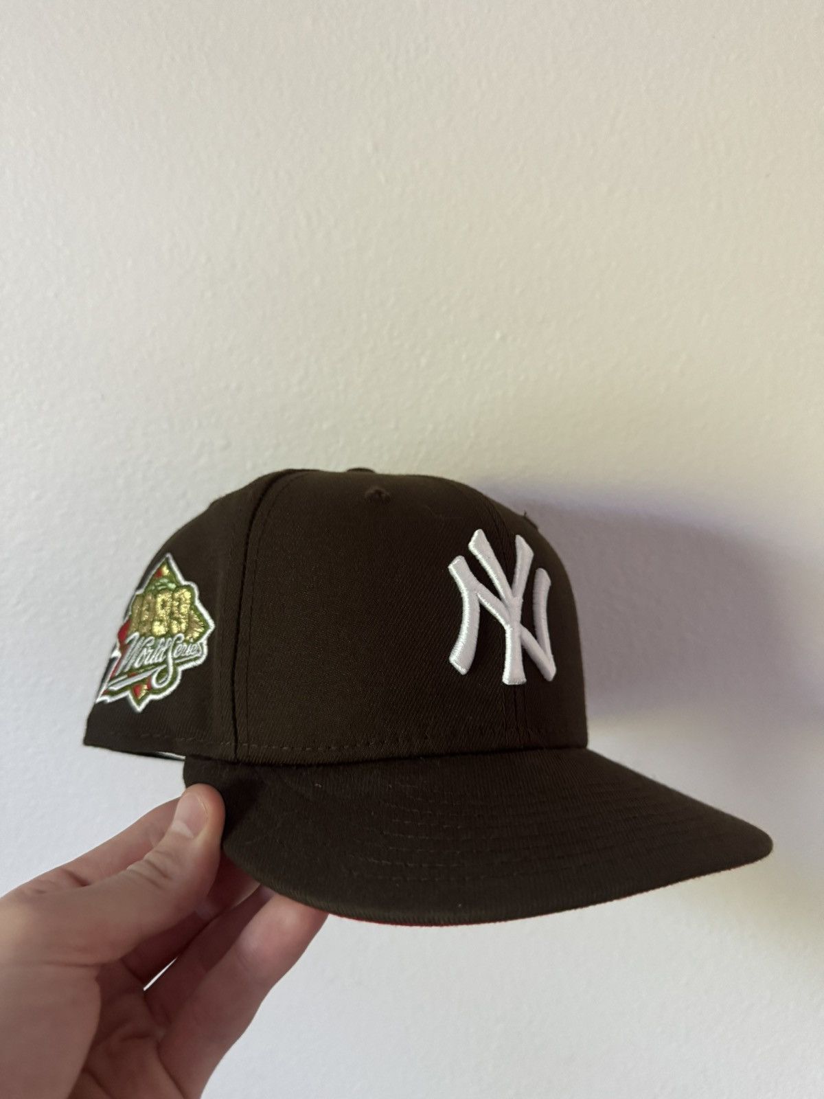 New Era NEW ERA MOCHA NY YANKEES 99 WS FITTED Size ONE SIZE - 1 Thumbnail