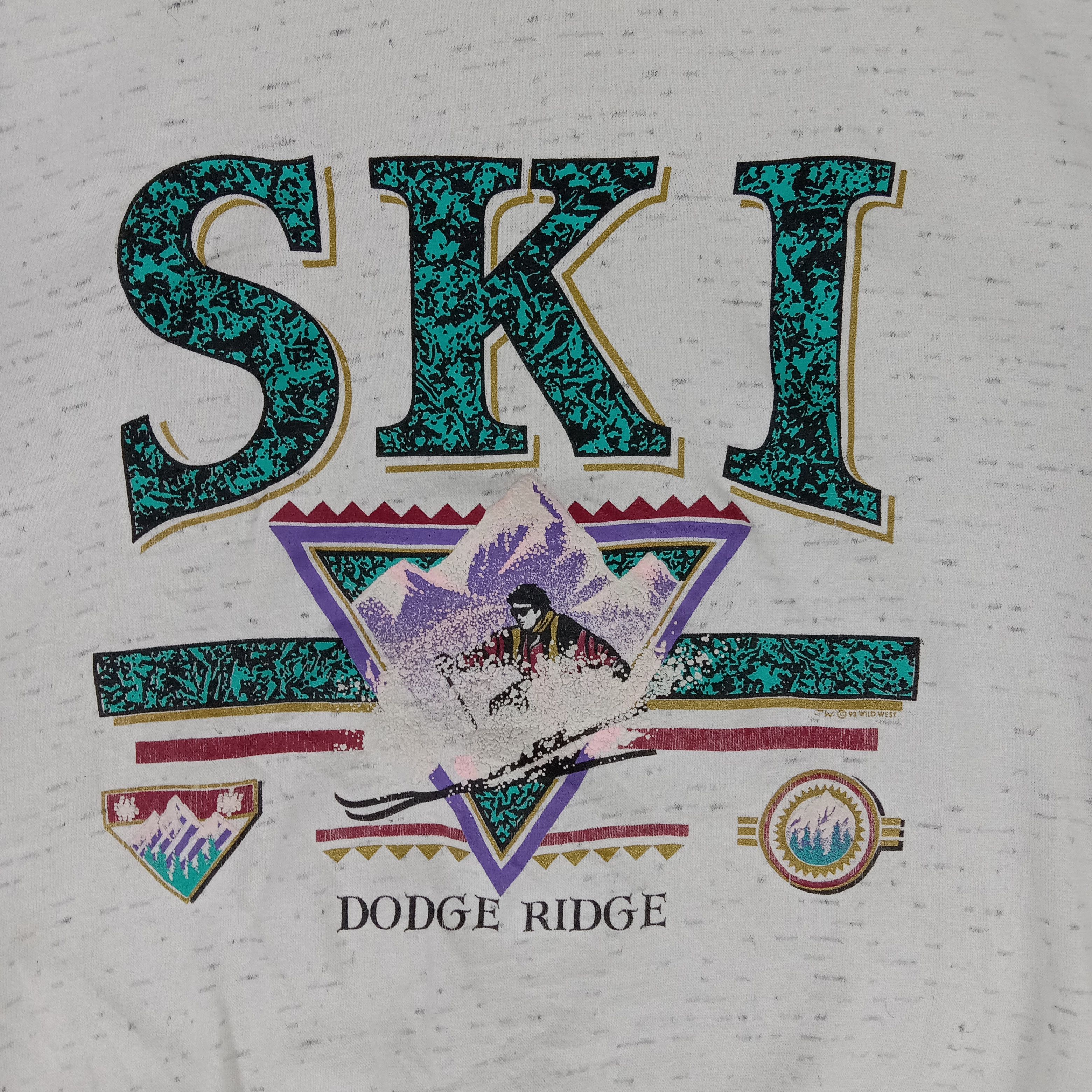 Vintage SKI Dodge Ridge Outdoor Style Hoodies Size US L / EU 52-54 / 3 - 2 Thumbnail