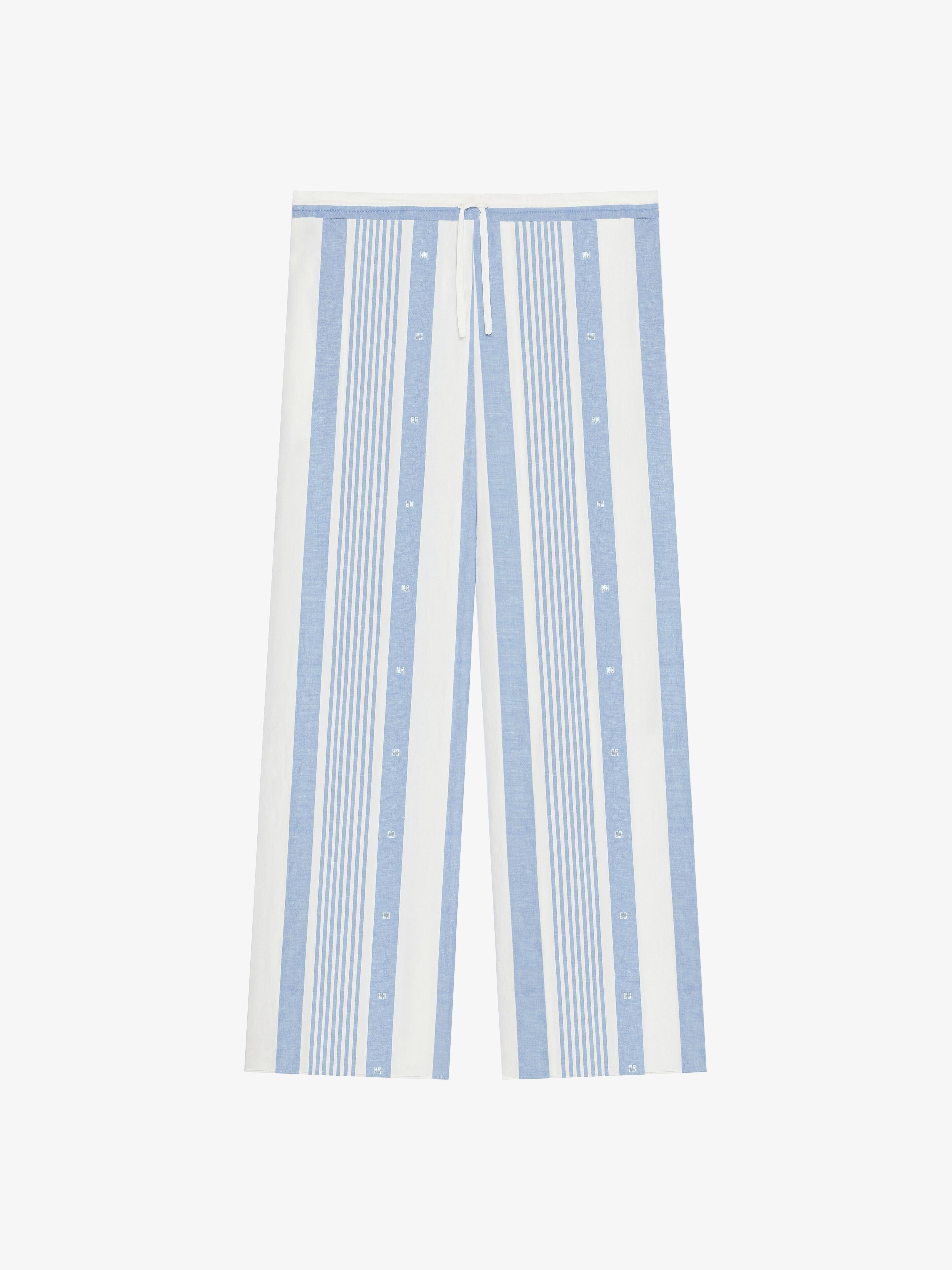 Givenchy o1w1db10825 Trousers in Blue/White Size 27" / US 4 / IT 40 - 1 Thumbnail