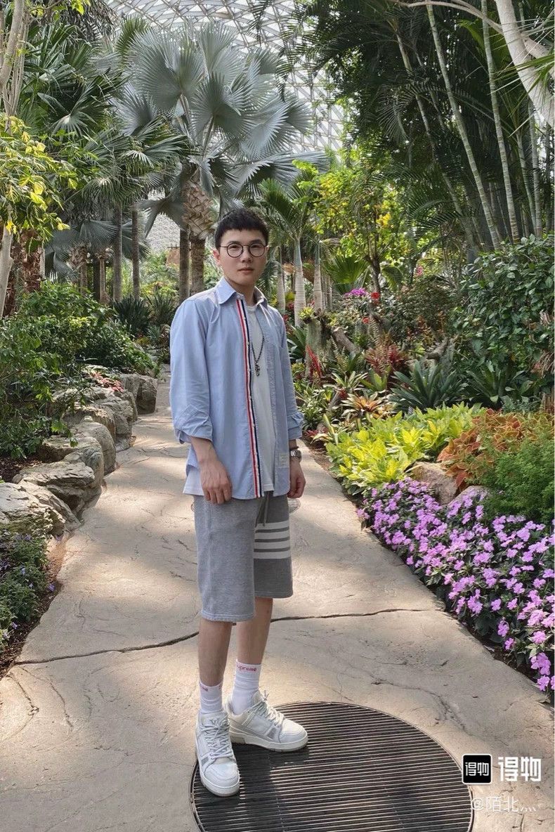 Thom Browne Thom Browne size2 Loathing front light blue Oxford shirt Size US M / EU 48-50 / 2 - 8 Thumbnail