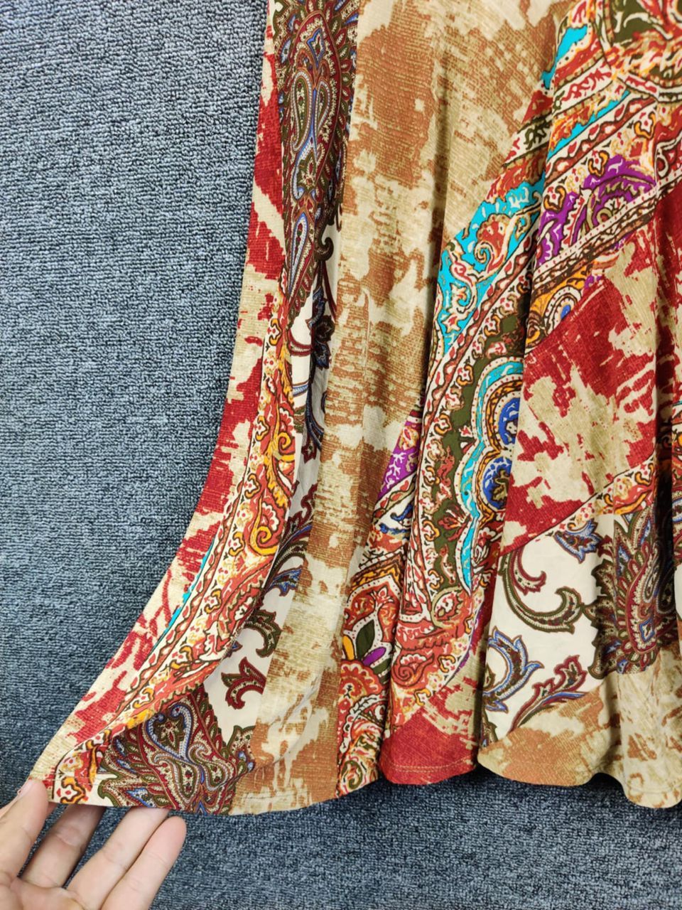 Ralph Lauren Vintage Ralph Lauren Petite Paisley Wrap Dress Size XS / US 0-2 / IT 36-38 - 8 Thumbnail