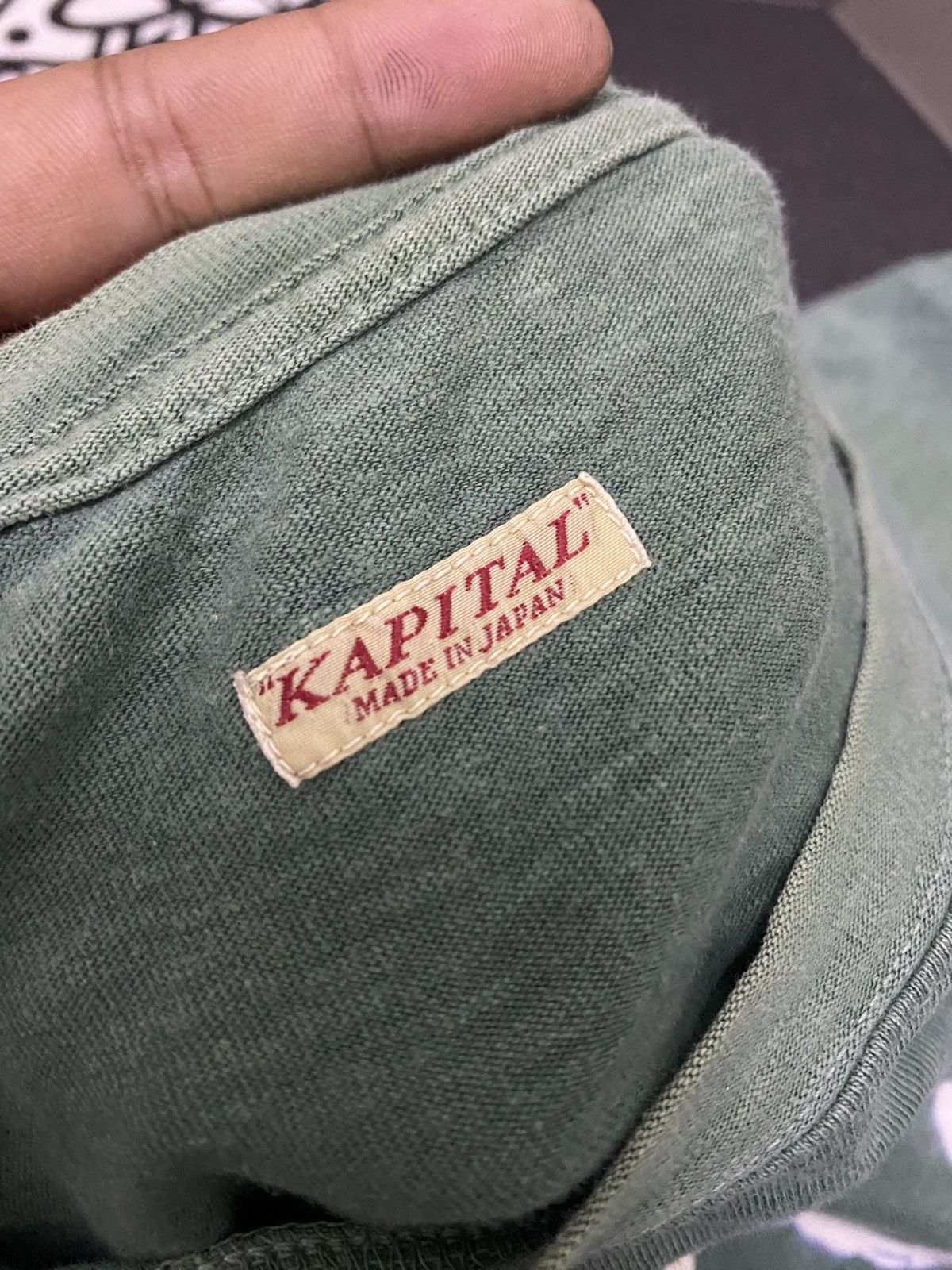 Kapital Kapital smoke 🚬 Smile 😀 Size US M / EU 48-50 / 2 - 5 Thumbnail