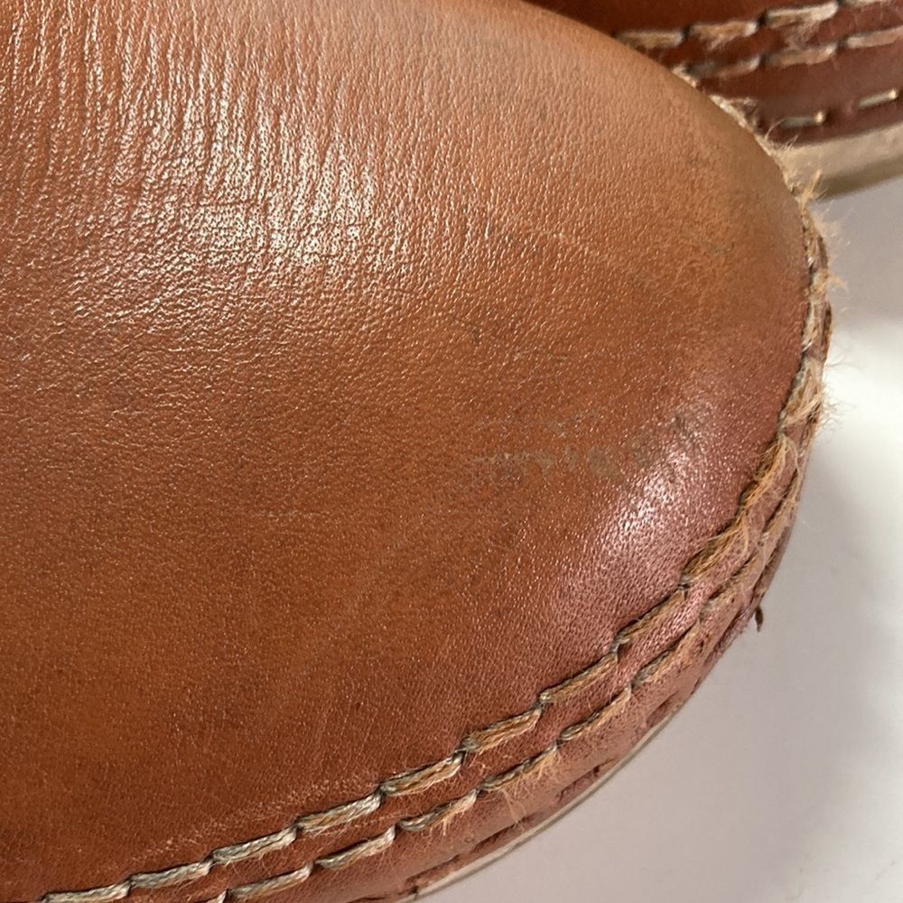 Aero Leathers Gevavi Wood & Leather Clogs Size 39- 8.5 US Size US 8.5 / IT 38.5 - 10 Thumbnail