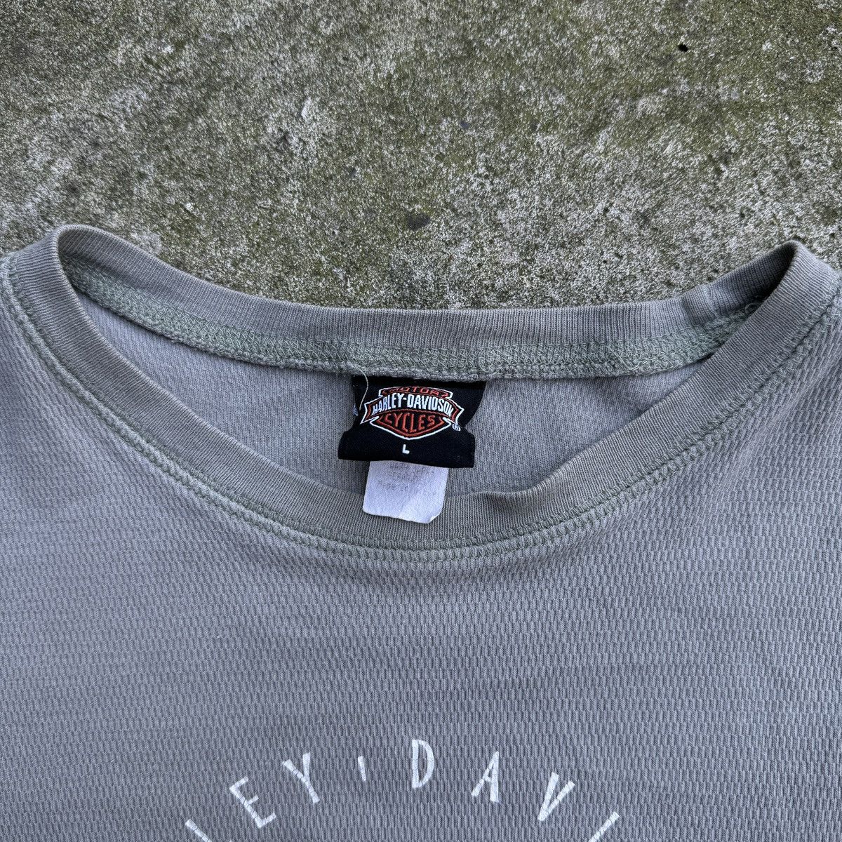 Harley Davidson Vintage Harley Sturgis Thermal Longsleeve ERD Grunge WCC Size US L / EU 52-54 / 3 - 4 Thumbnail