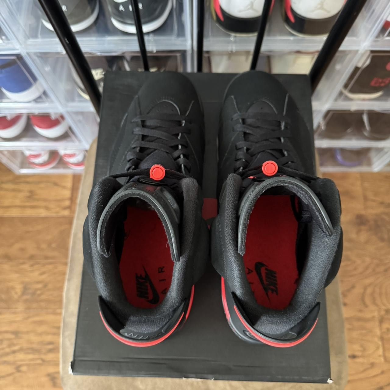 Jordan Brand Nike Air Jordan 6 VI Retro Infrared 2019 OG VNDS QS SP SE 11 Size US 11 / EU 44 - 5 Thumbnail