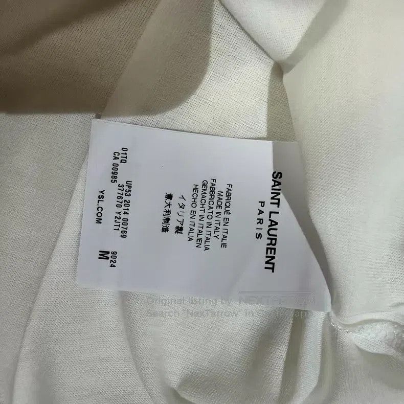 Saint Laurent Paris Saint Laurent Paris Righteousness Splashed Ink Short Sleev Size US M / EU 48-50 / 2 - 4 Thumbnail