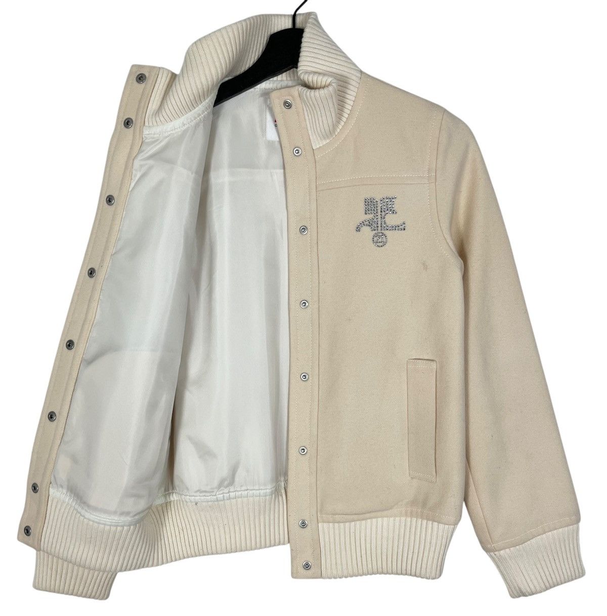 Courreges × Designer Courreges Snap Button Wool Jacket Size S / US 4 / IT 40 - 6 Thumbnail