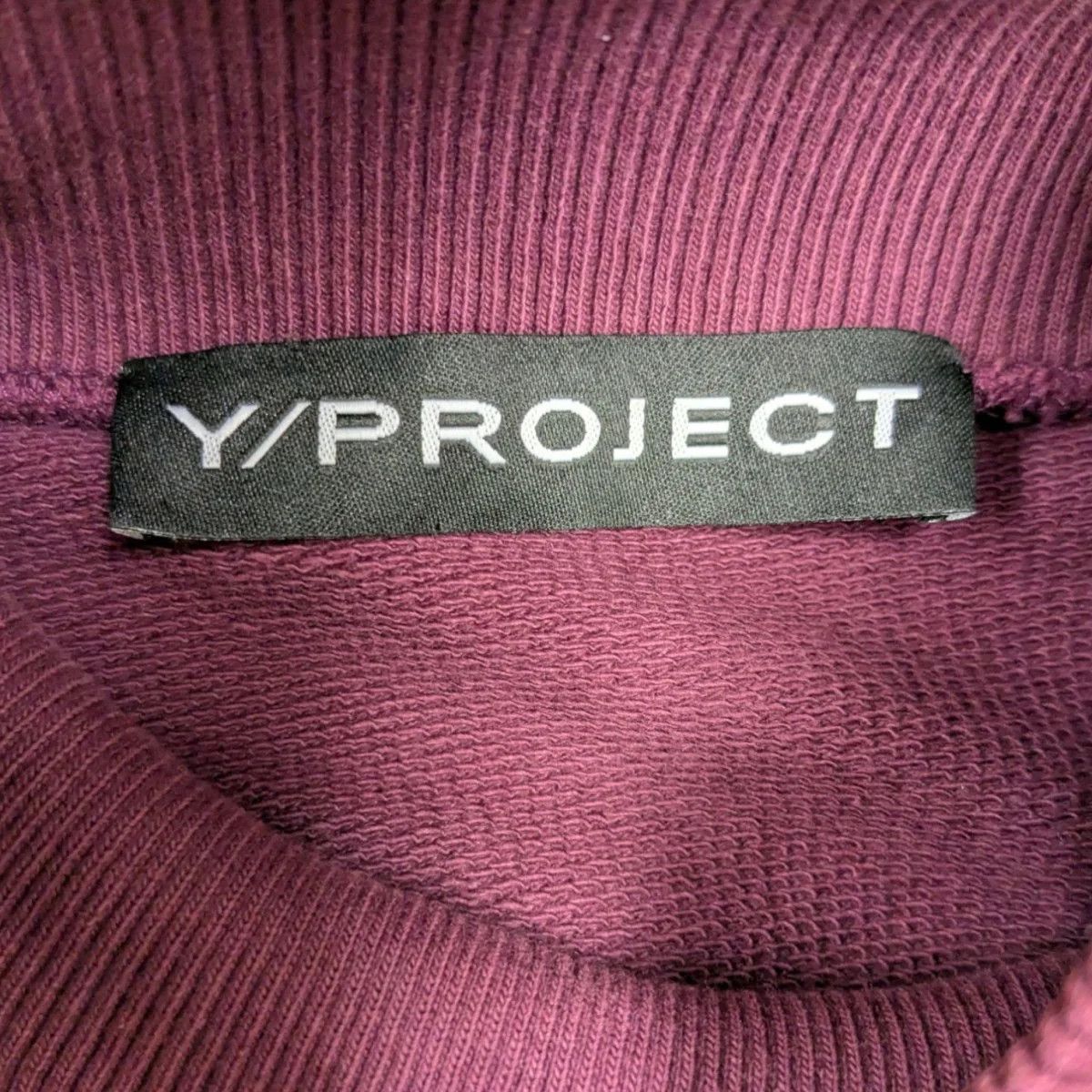 Y/Project Deformed High Neck Sweatshirt Size US S / EU 44-46 / 1 - 5 Thumbnail