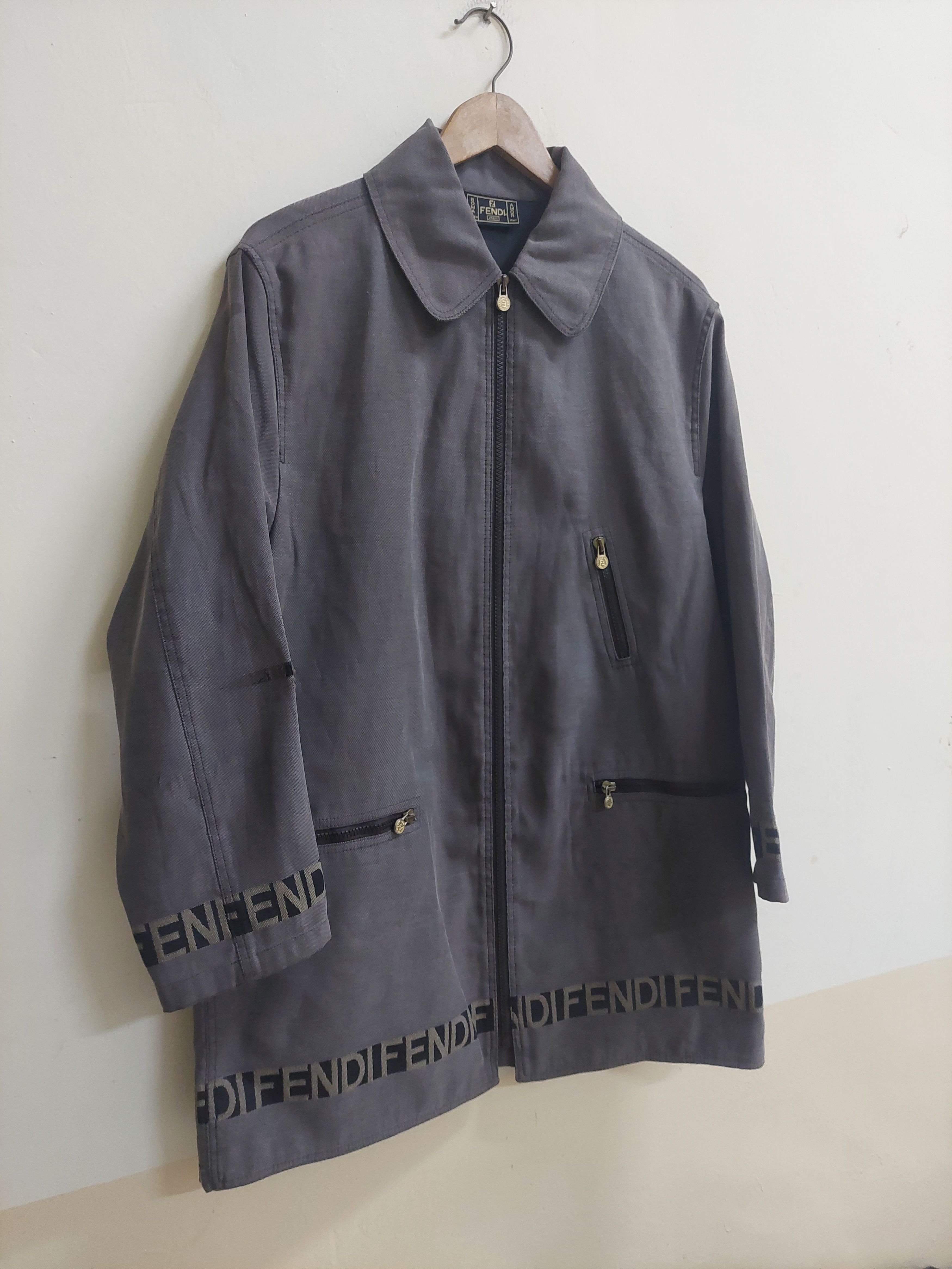 Fendi Vintage Fendi Roma Mid Lenght Jacket Size US M / EU 48-50 / 2 - 3 Thumbnail