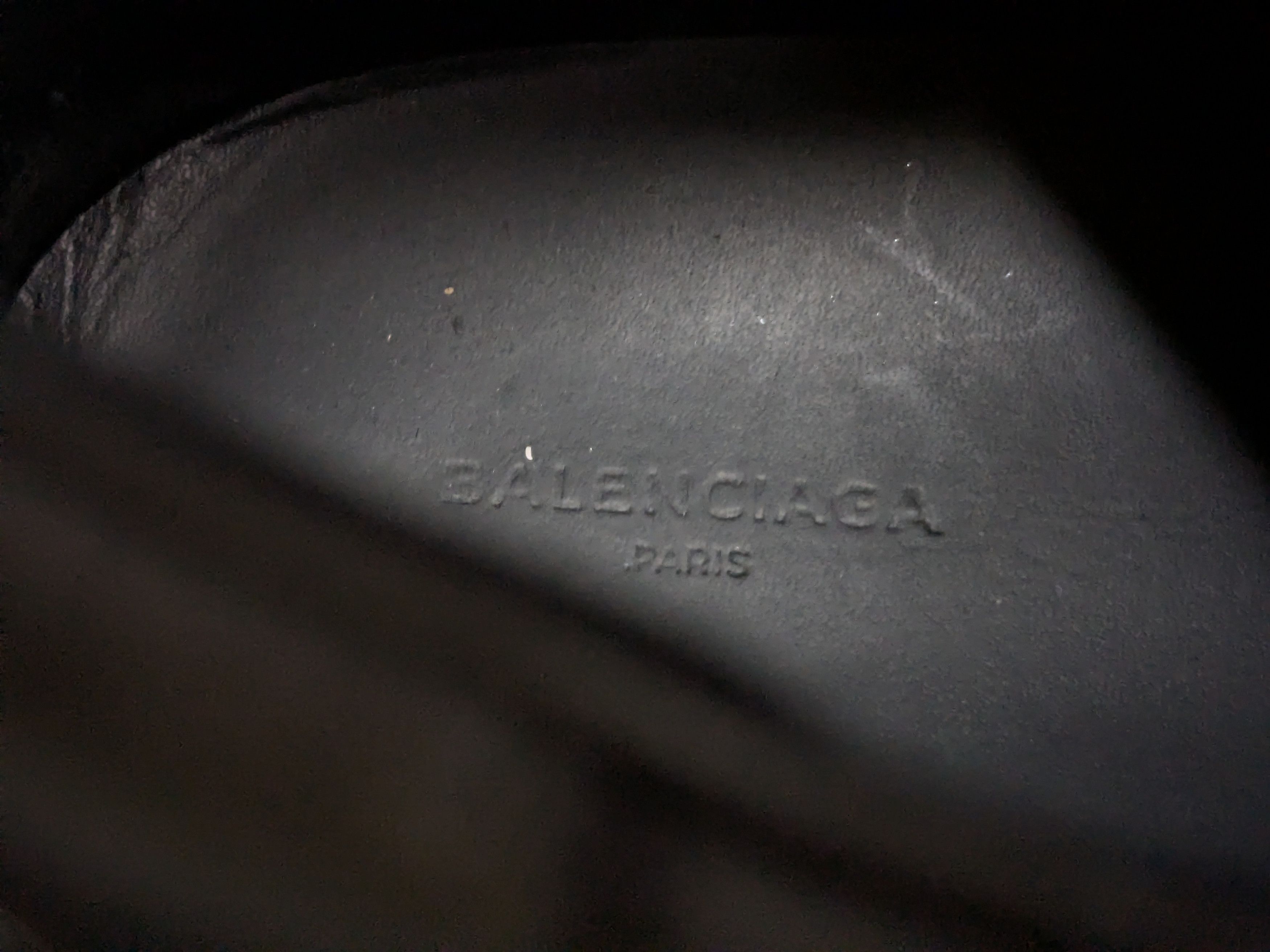 Balenciaga Balenciaga Arena Sneakers Black Gray 13 High Tops Leather Size US 13 / EU 46 - 4 Thumbnail