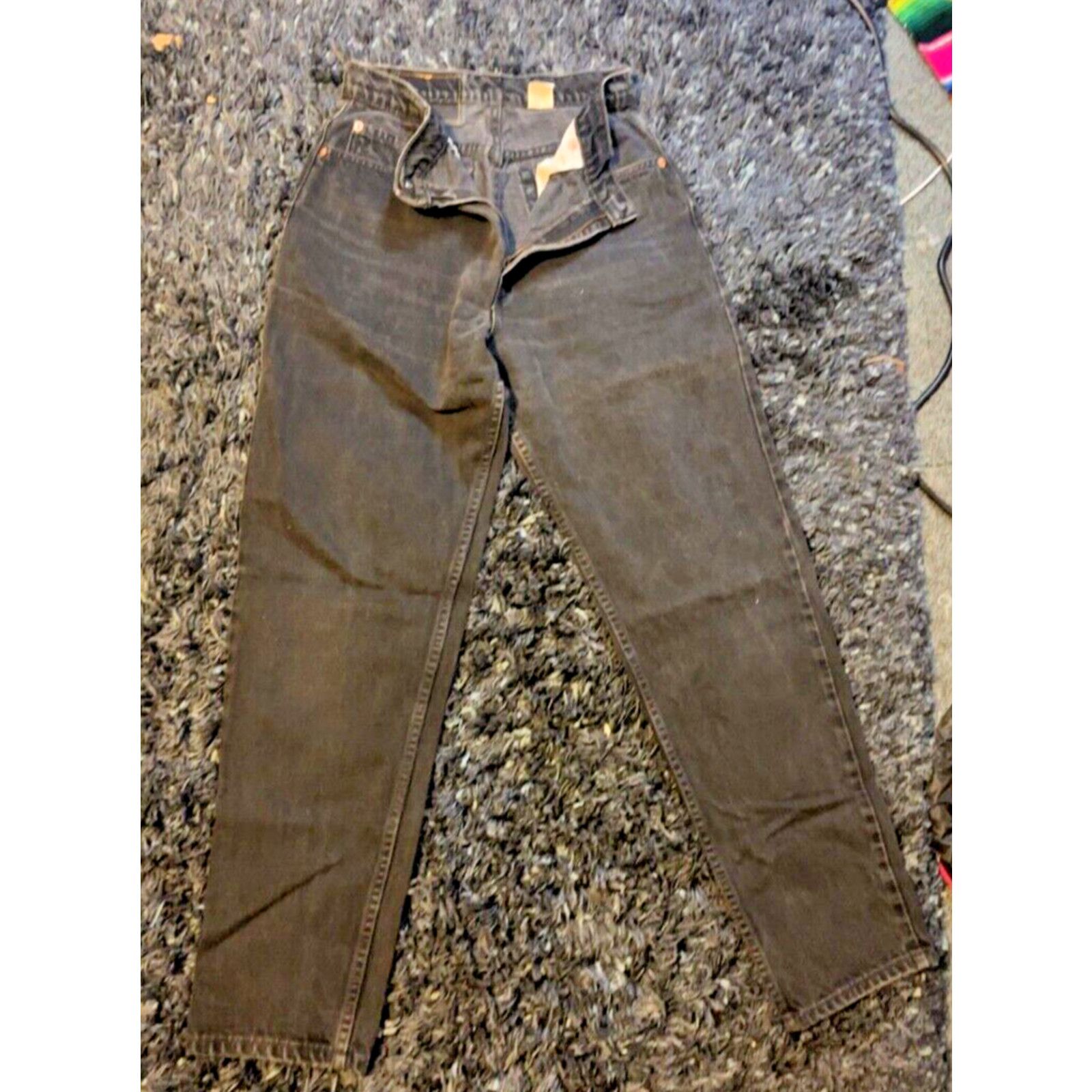 Levi's Vtg Levis 550 Relaxed Taper Jeans Women 10 Reg Made In USA Size 32" / US 10 / IT 46 - 1 Thumbnail