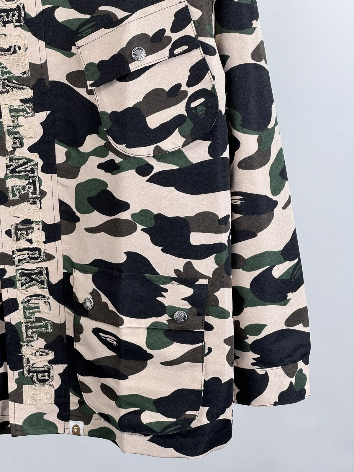 Bape × Vintage Early 2000’s Bape M65 jacket L Size US L / EU 52-54 / 3 - 4 Thumbnail