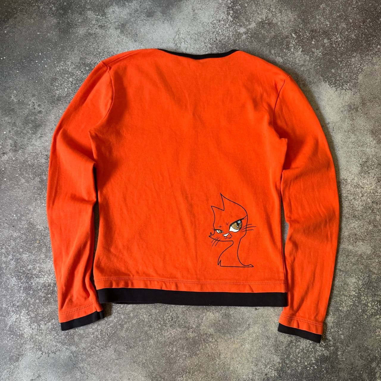 Hysteric Glamour × Japanese Brand × Vintage Y2K Vintage Super Cute Kitty Long Sleeve Top Size M / US 6-8 / IT 42-44 - 7 Thumbnail