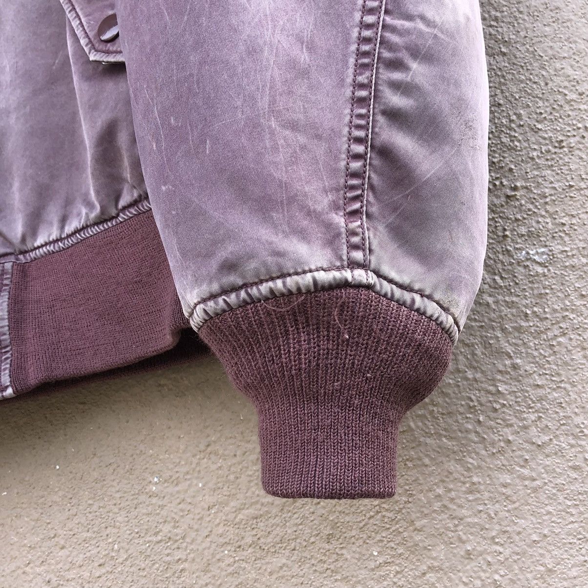Vintage Vintage Sun Faded Ma-1 Bomber Jacket By Unique Size US M / EU 48-50 / 2 - 10 Thumbnail