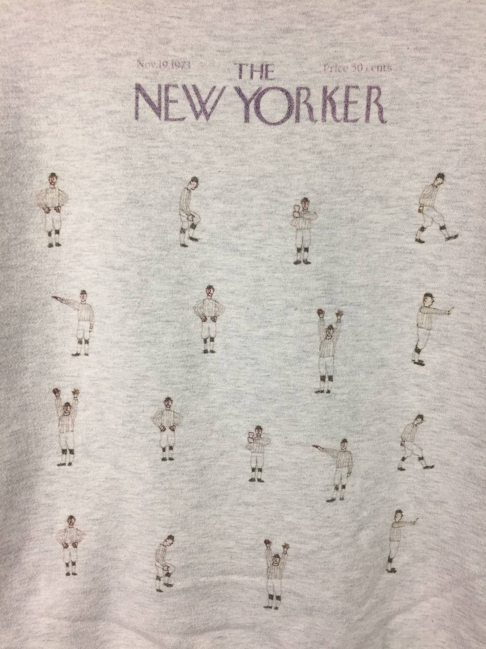 Vintage Philip Korea Brand The New Yorker Magazines Cover Sweatshirt Size US L / EU 52-54 / 3 - 4 Thumbnail