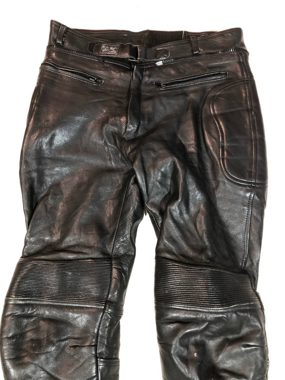 Leather × Vintage Leder Vintage Racing Moto Leather Pants Size US 36 / EU 52 - 2 Thumbnail