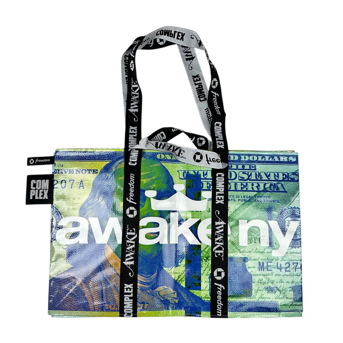 Awake NY Awake NY x Complexcon Las Vegas 2025 Chase Freedom Tote Bag Size ONE SIZE - 1 Thumbnail