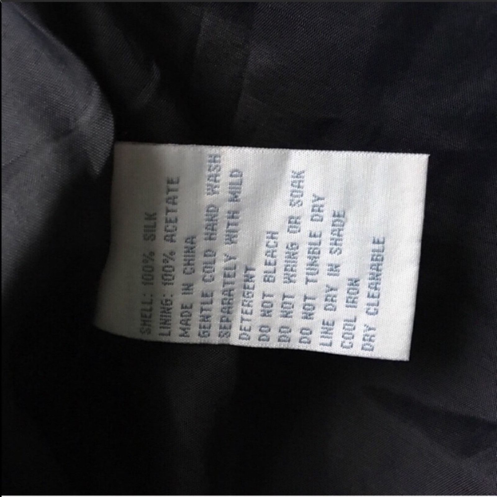 Anthropologie ANTHROPOLOGIE Lil' Silk Grey Navy White Printed Mini Skirt Size 34" / US 12 / IT 48 - 8 Thumbnail