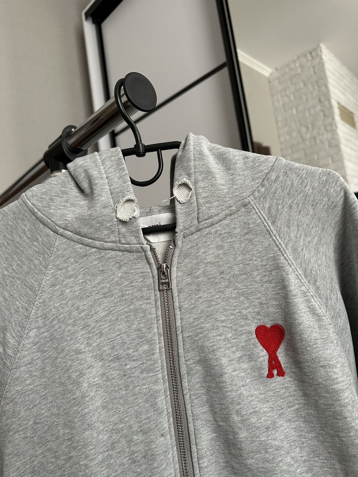 AMI AMI Paris Zip Hoodie Pullover Size US M / EU 48-50 / 2 - 6 Thumbnail