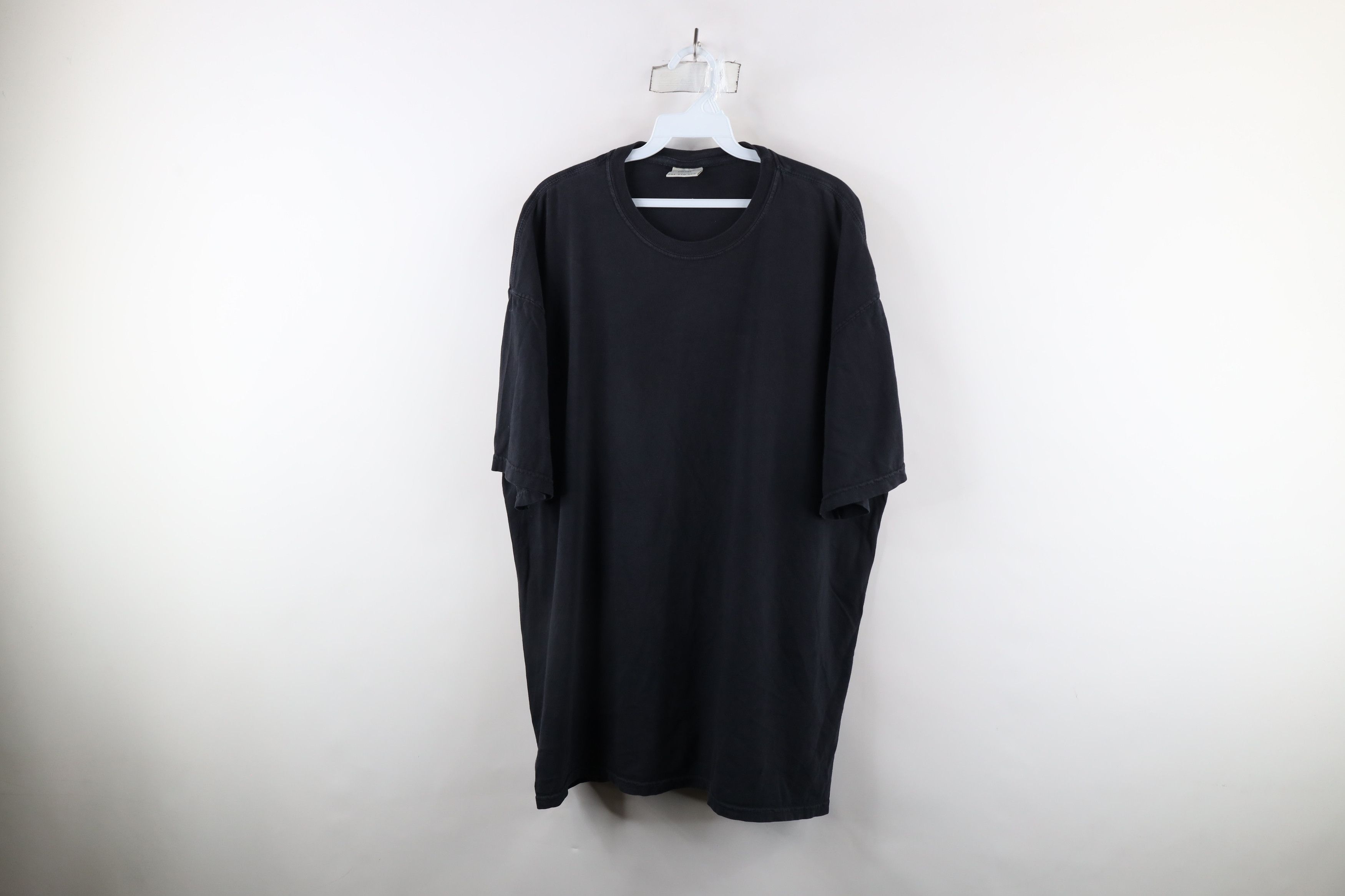 Vintage Vintage 90s Streetwear Short Sleeve T-Shirt Black Cotton Size US XXL / EU 58 / 5 - 1 Thumbnail