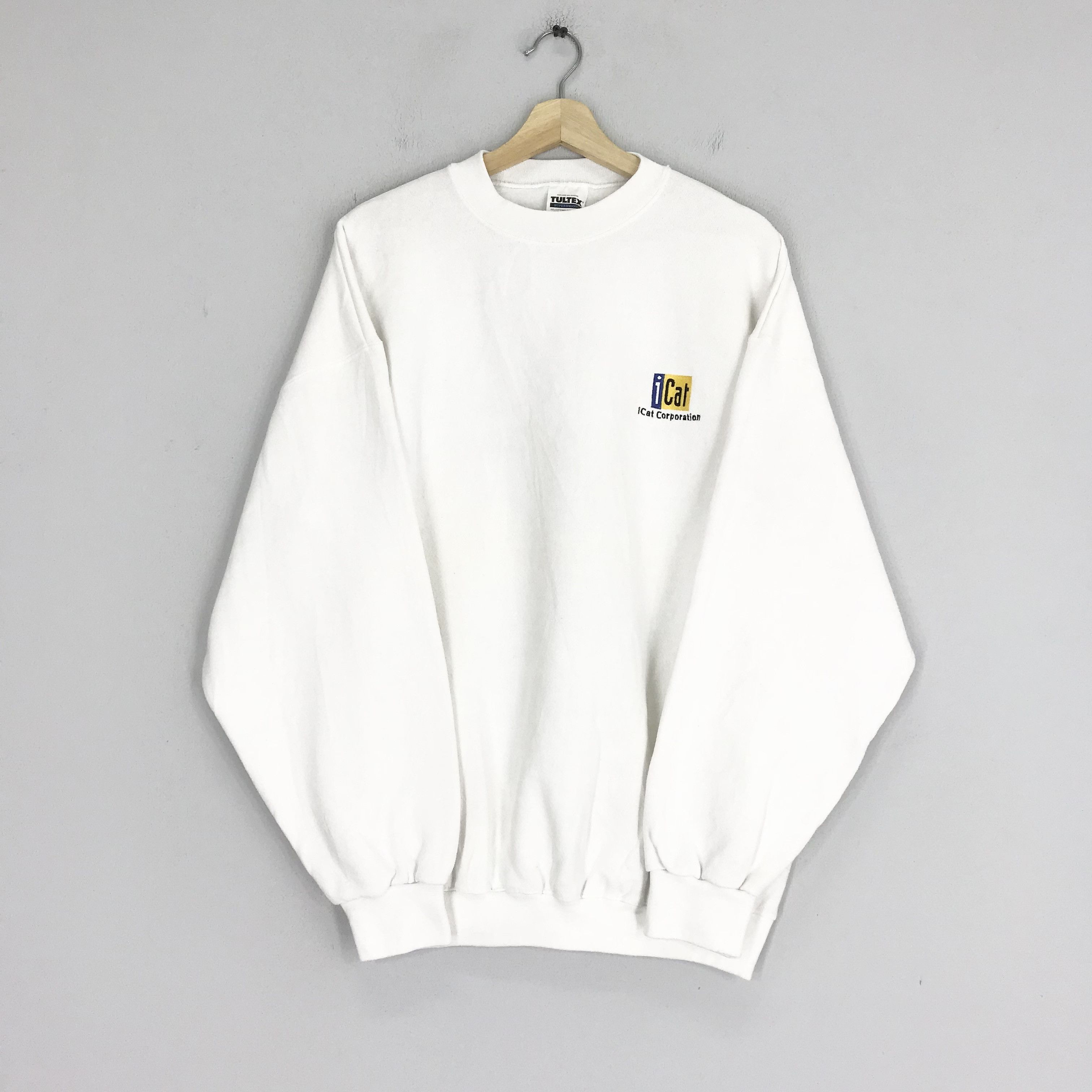Tultex Vintage Icat Corporation Sweatshirt - 57 Size US XL / EU 56 / 4 - 1 Thumbnail