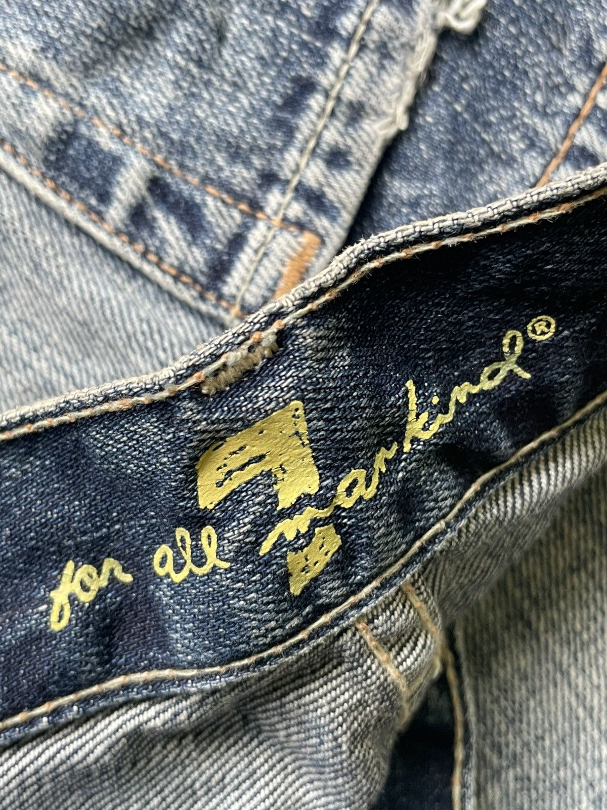 7 For All Mankind × Designer 7 For All Mankind Flare Distresed Size 29" - 18 Thumbnail