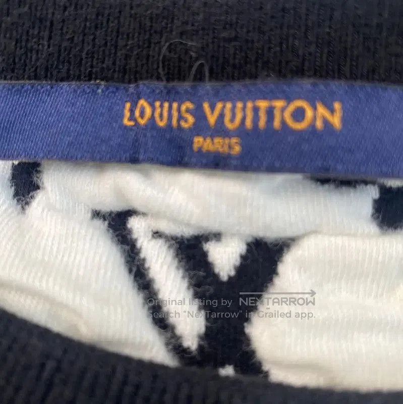 Louis Vuitton Louis Vuitton Black Monogram Long Sleeve Sweatshirt . Size S / US 4 / IT 40 - 5 Thumbnail