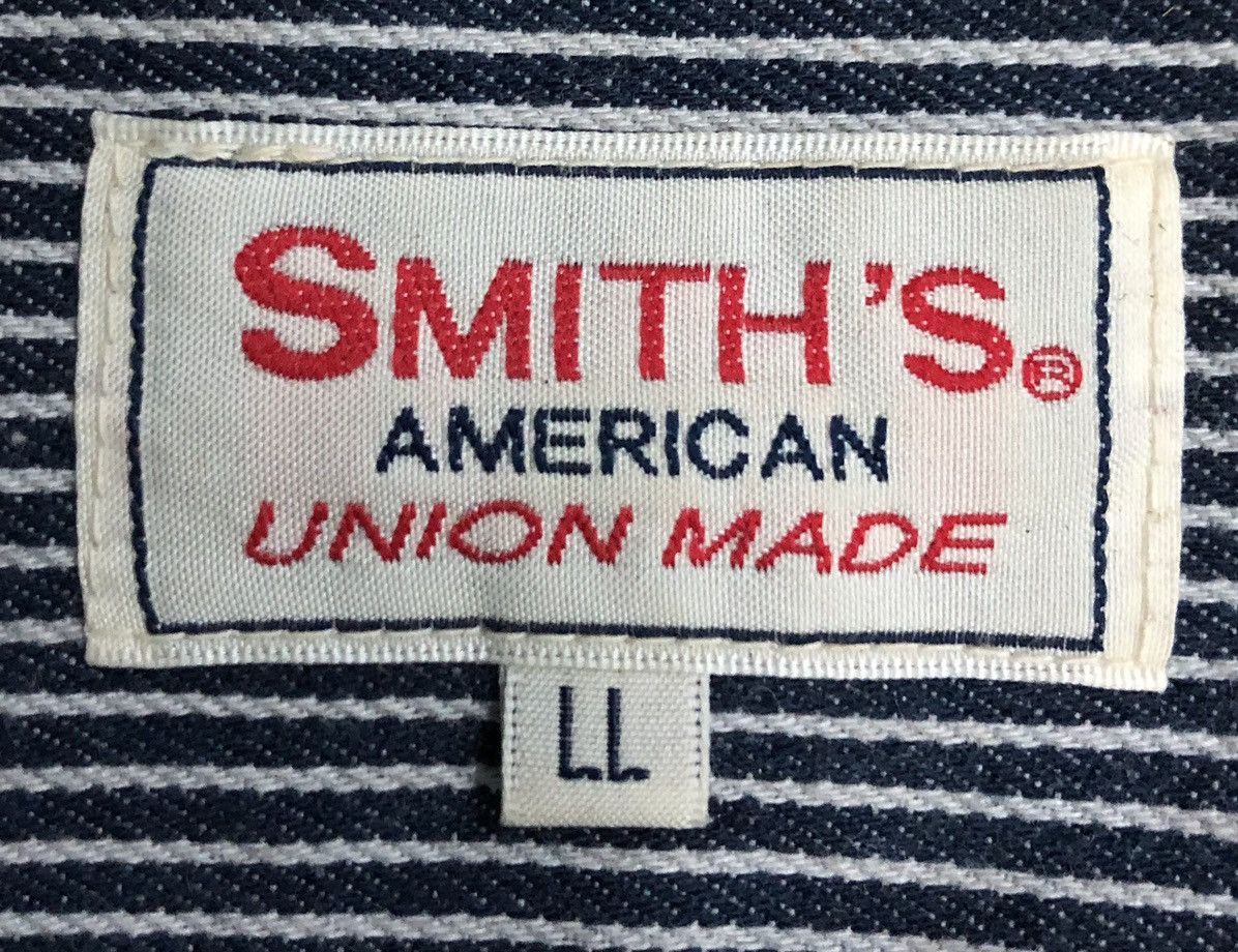 Vintage Vintage Smith's American Union Made Short Sleeve Button Up Size US XL / EU 56 / 4 - 11 Thumbnail