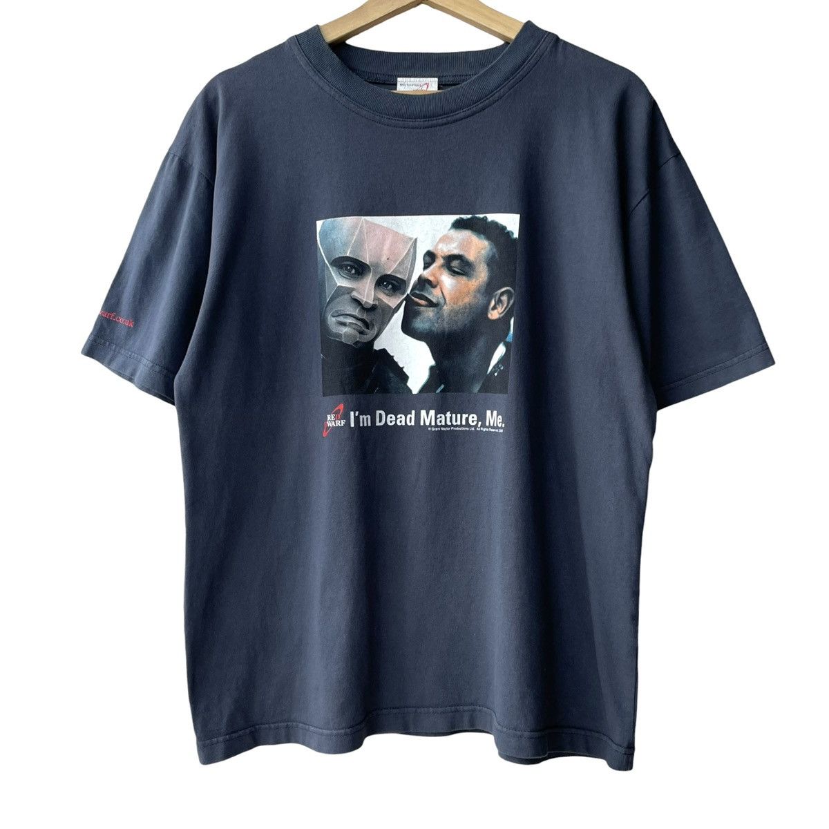 Vintage Red Dwarf British BBC Comedy Series Vintage 2000 Promo Tee Size US M / EU 48-50 / 2 - 1 Thumbnail