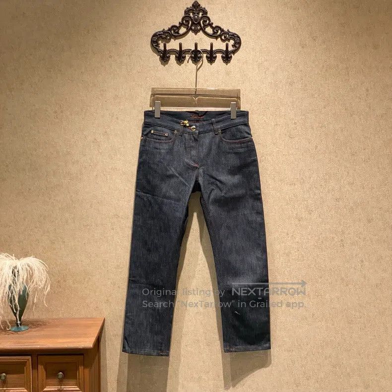 Loro Piana Loro Piana Dark Blue Denim Pants Size 27" / US 4 / IT 40 - 1 Thumbnail