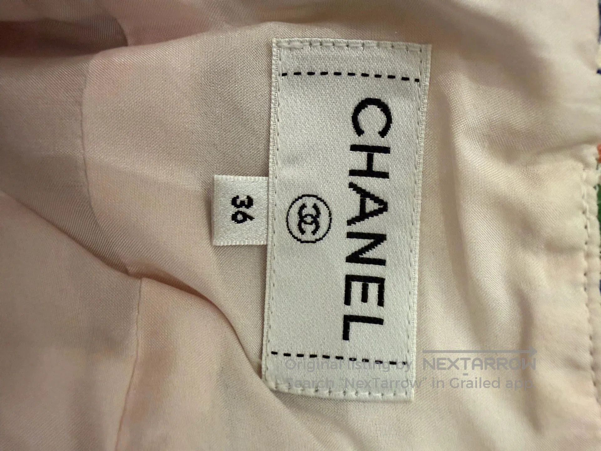 Chanel Chanel Waterfall Lesage Tweed Skirt. Size US 38 / EU 54 - 3 Thumbnail