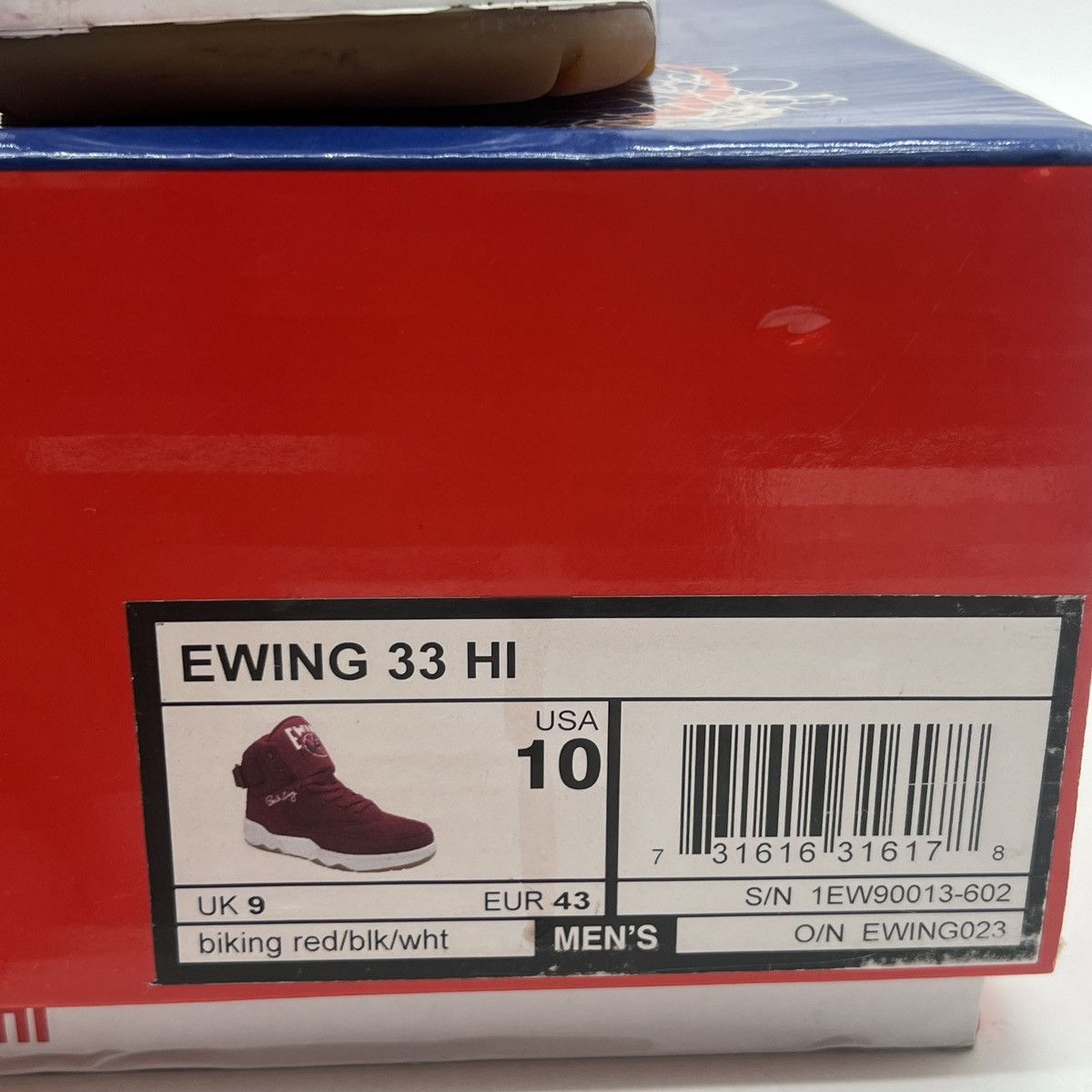 Ewing Athletics Hi biking red Size US 10 / EU 43 - 6 Thumbnail