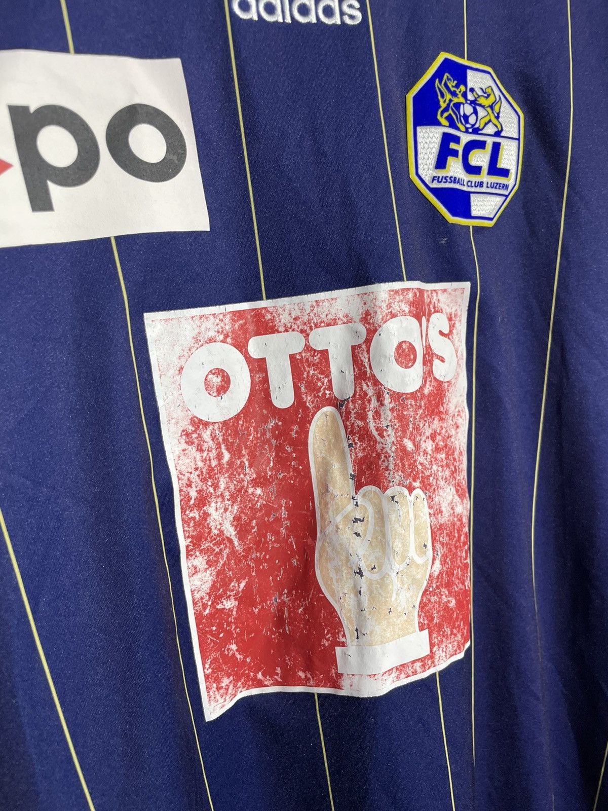 Vintage FC Luzern 2011-2012 Home Training Jersey size XL Size US XL / EU 56 / 4 - 7 Thumbnail