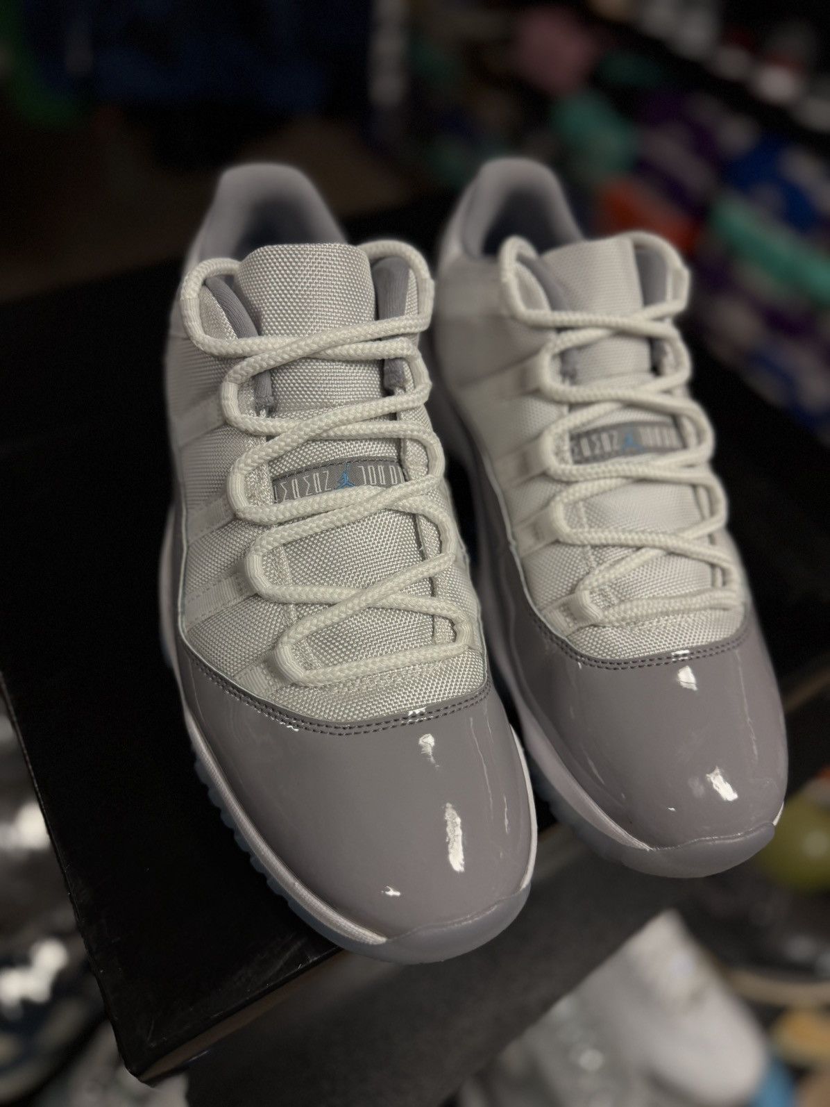 Jordan Brand × Nike Jordan 11 Low Grey Size 11 W Box Clean Condition (AV2187-140 Size US 11 / EU 44 - 11 Thumbnail