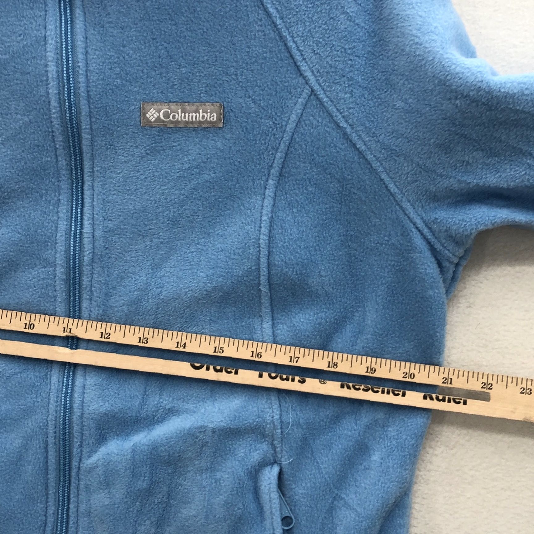 Vintage VINTAGE Columbia Women's Fleece Jacket Size Large Blue Full Zip Activewear Outdoor Fall Winter Size L / US 10 / IT 46 - 5 Thumbnail