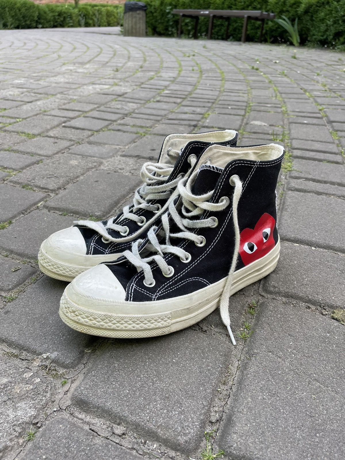 Comme Des Garcons Play Converse Streetwear Converse x PLAY Chuck 70 sneakers Grailed