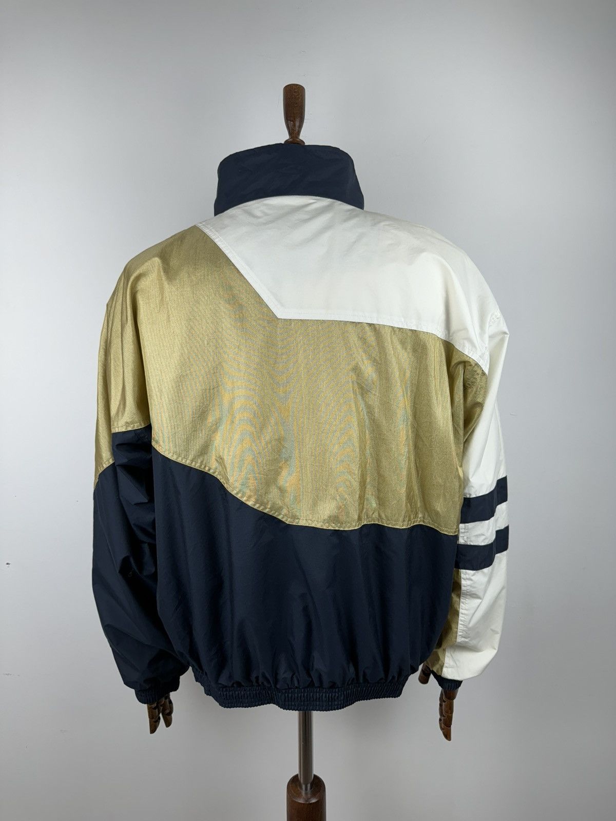Holloway × Vintage Vintage Holloway New York NYC Varsity Nylon Jacket size XL Size US XL / EU 56 / 4 - 5 Thumbnail